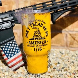 Don’t tread on me tumbler